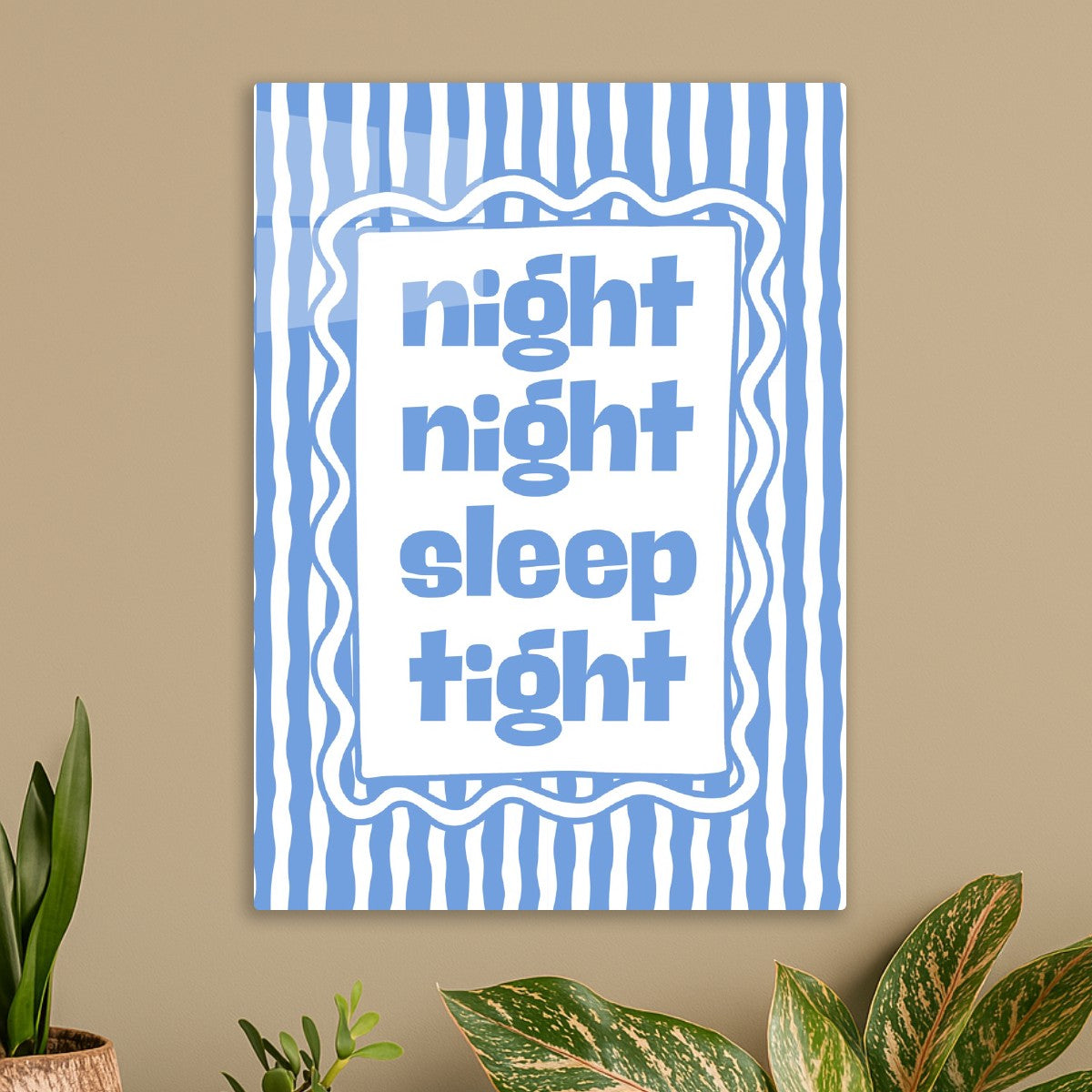 Retro Funny Quote Bedroom