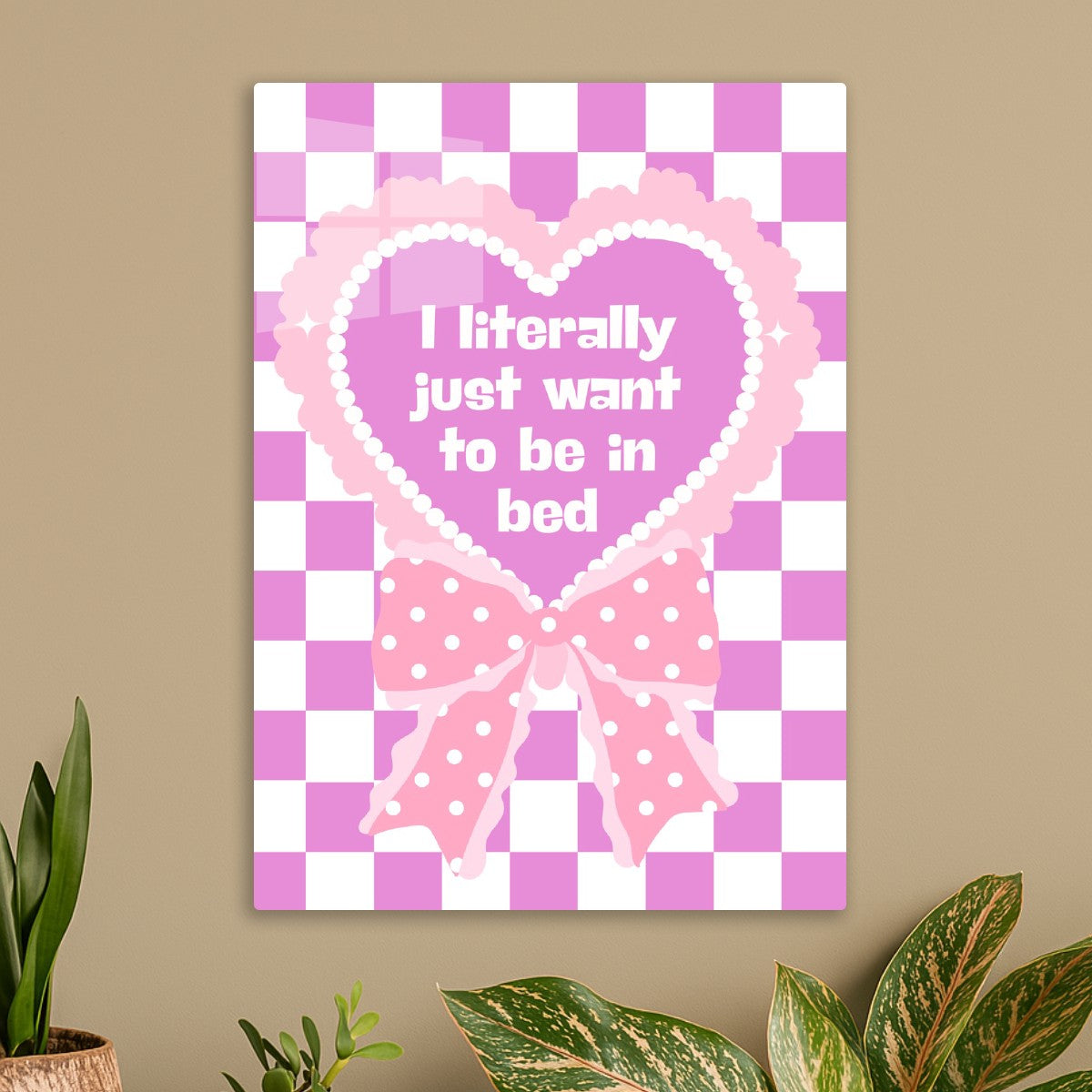 I literally just want to be