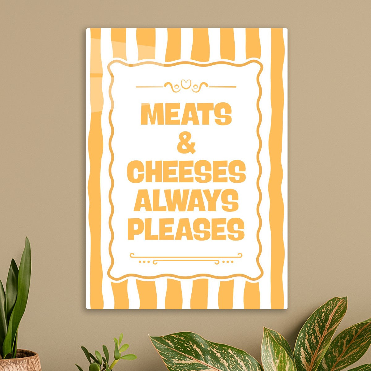 Meats & cheeses always pleases