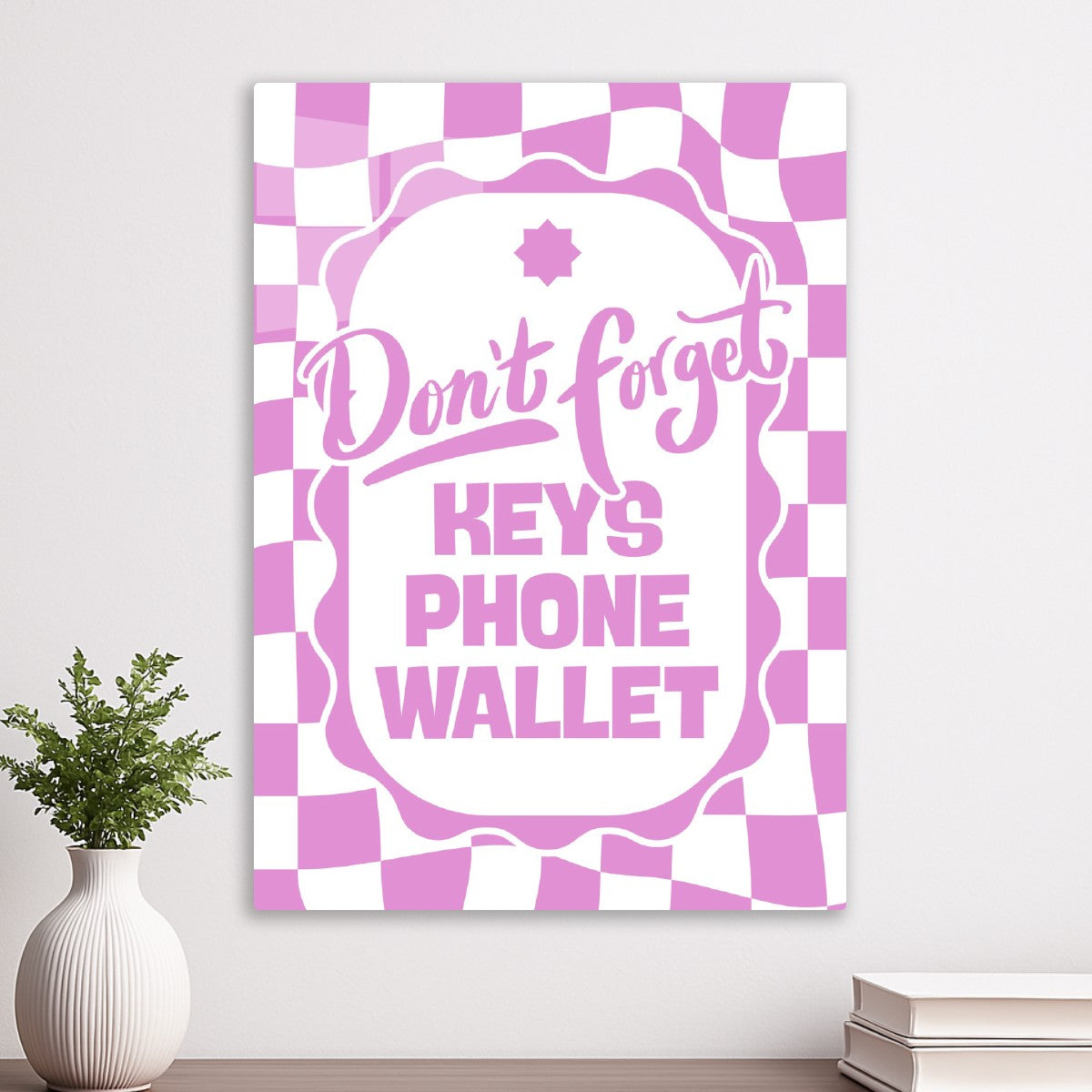 Don’t Forget Keys Phone Wallet