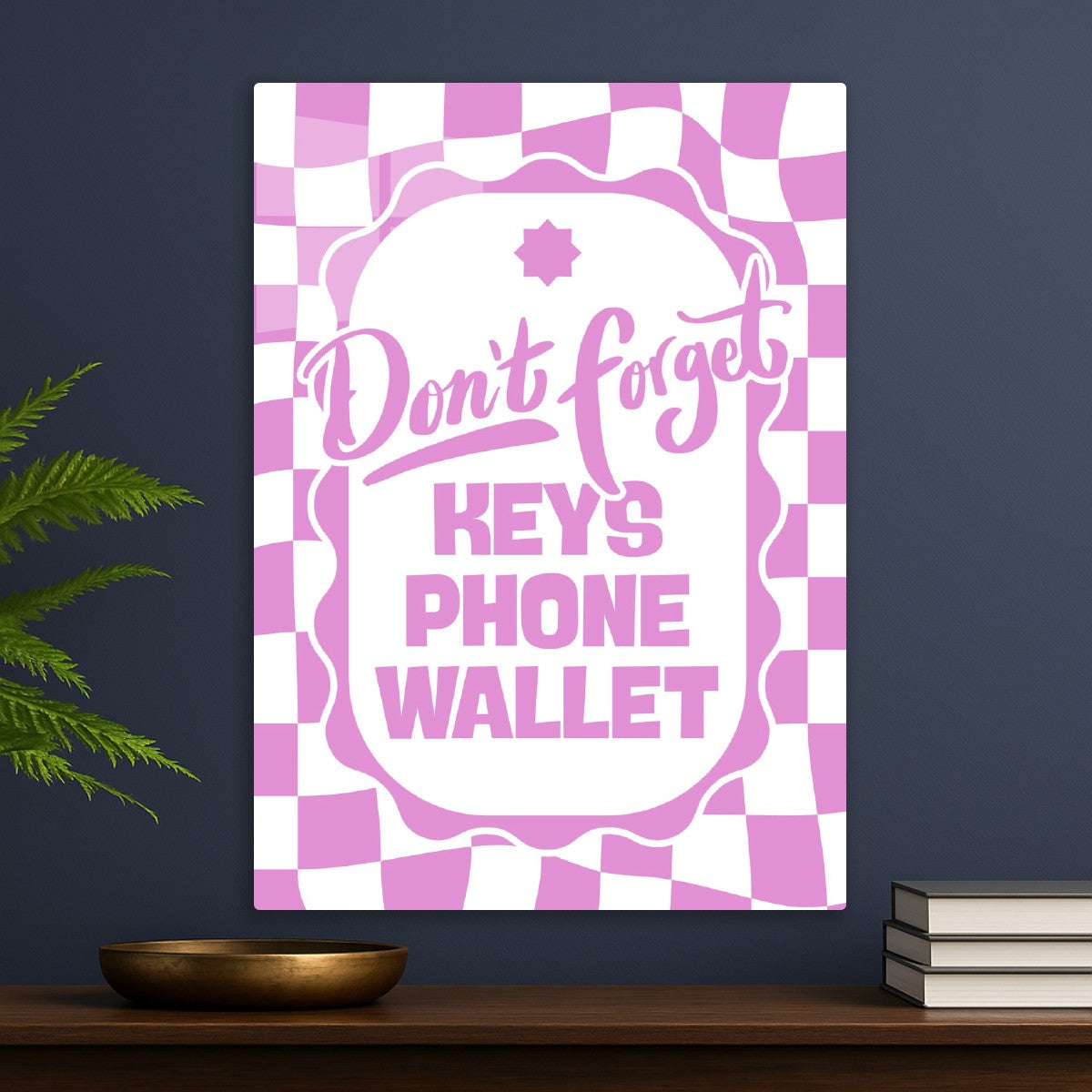 Don’t Forget Keys Phone Wallet