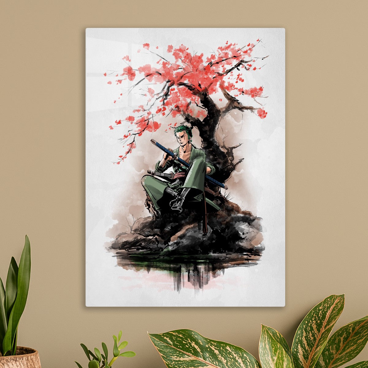 Roronoa Zoro under the tree, One Piece