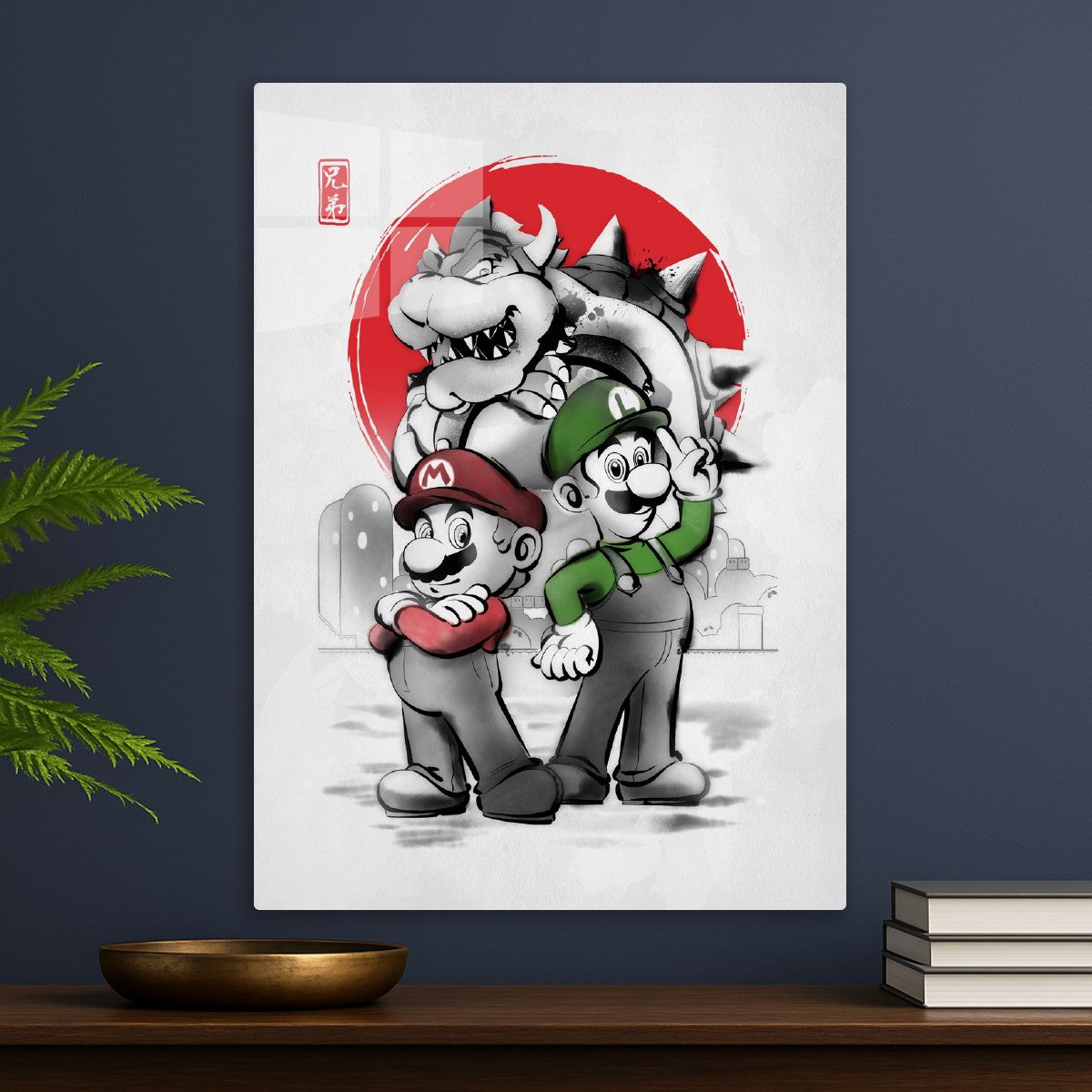 Super Mario Brothers Plumbers under the sun