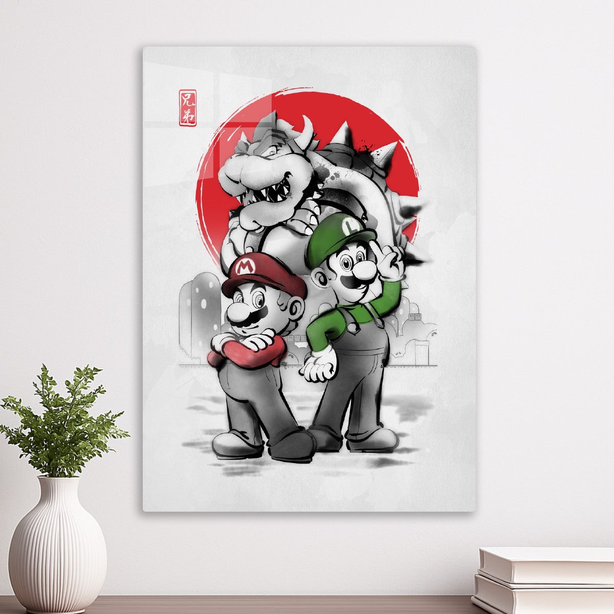 Super Mario Brothers Plumbers under the sun