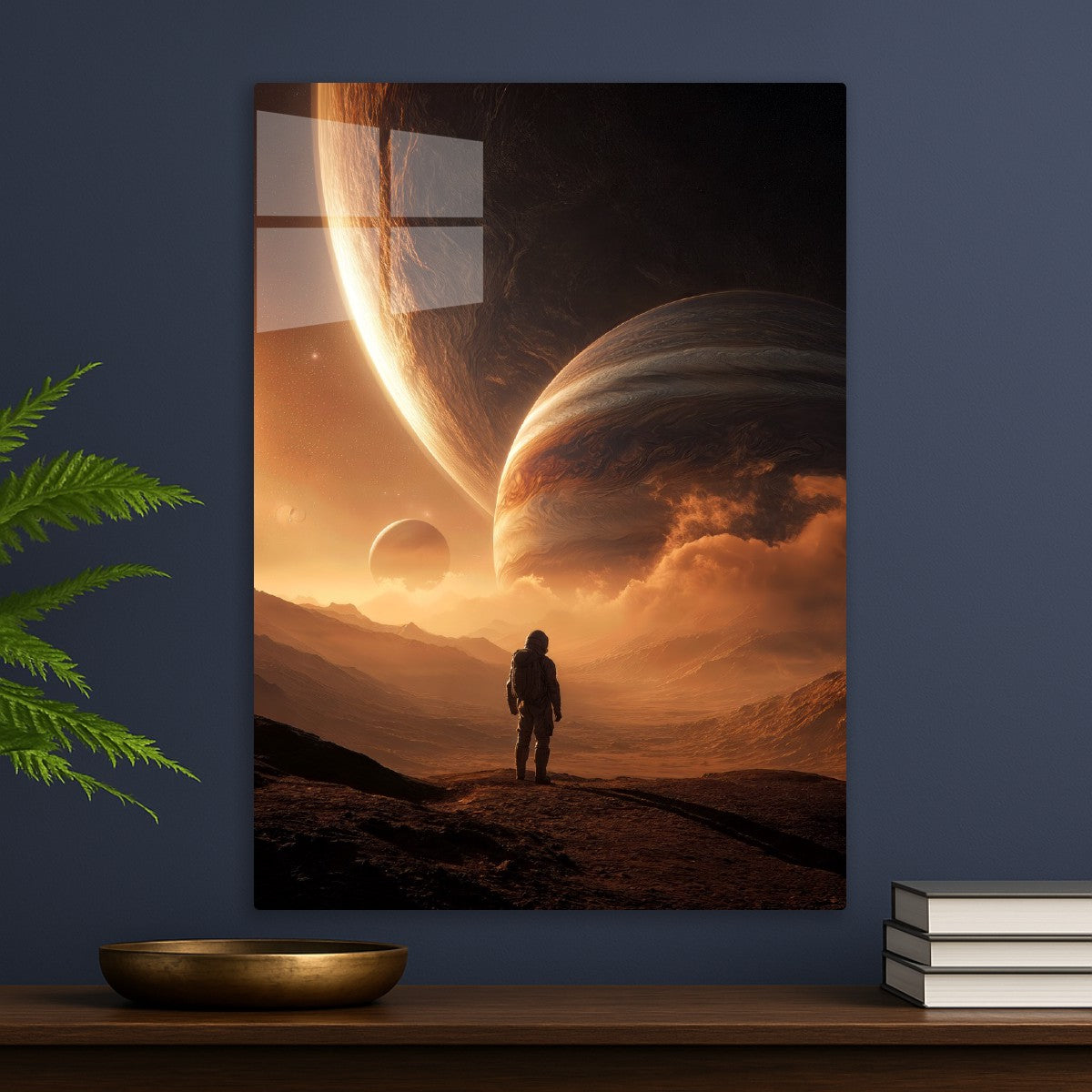 Astronaut Taking In The View