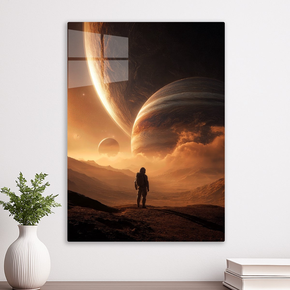 Astronaut Taking In The View