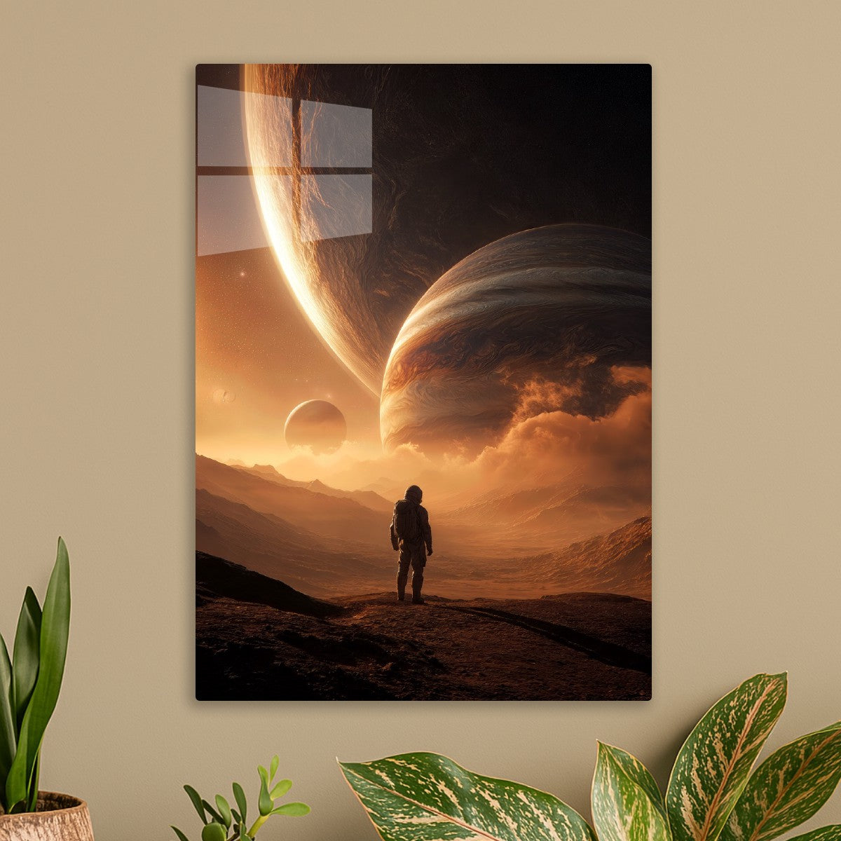 Astronaut Taking In The View