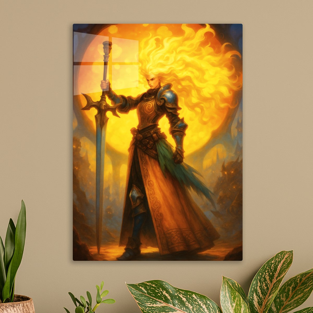 Fantasy Girl with sword