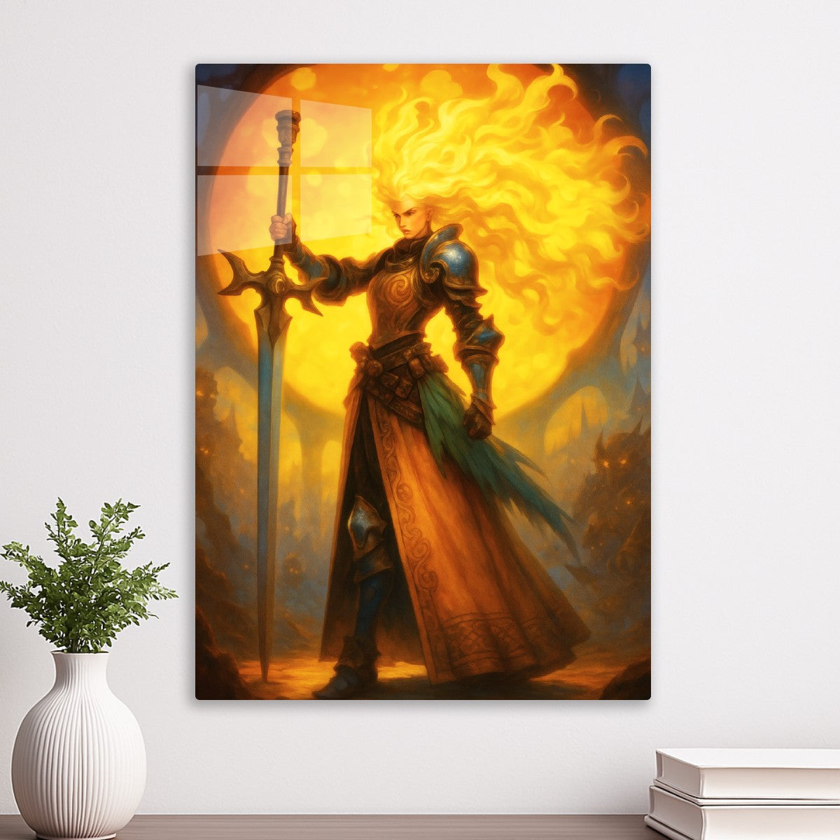 Fantasy Girl with sword