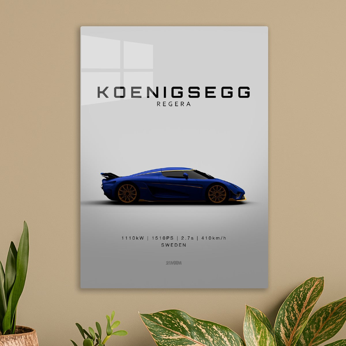 Koenigsegg Regera - Blue