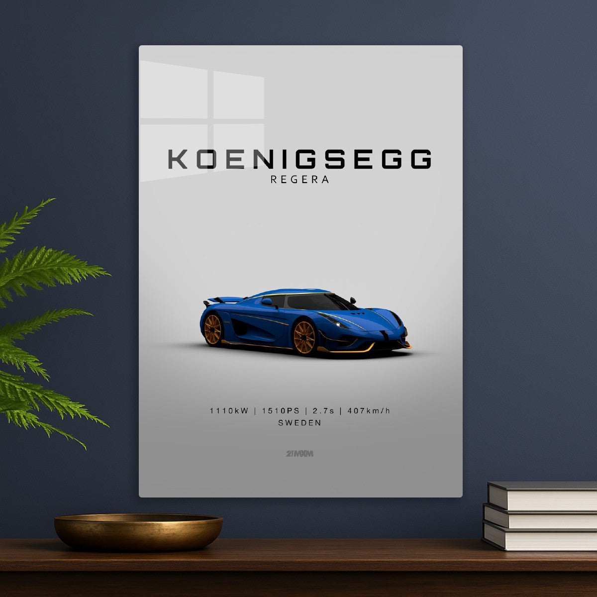 Koenigsegg Regera - Blue
