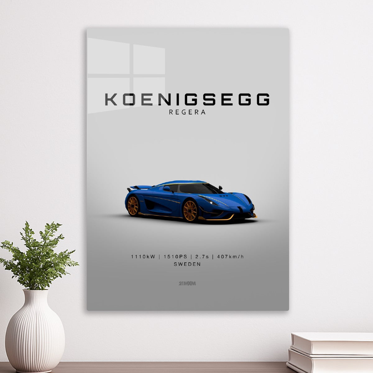Koenigsegg Regera - Blue