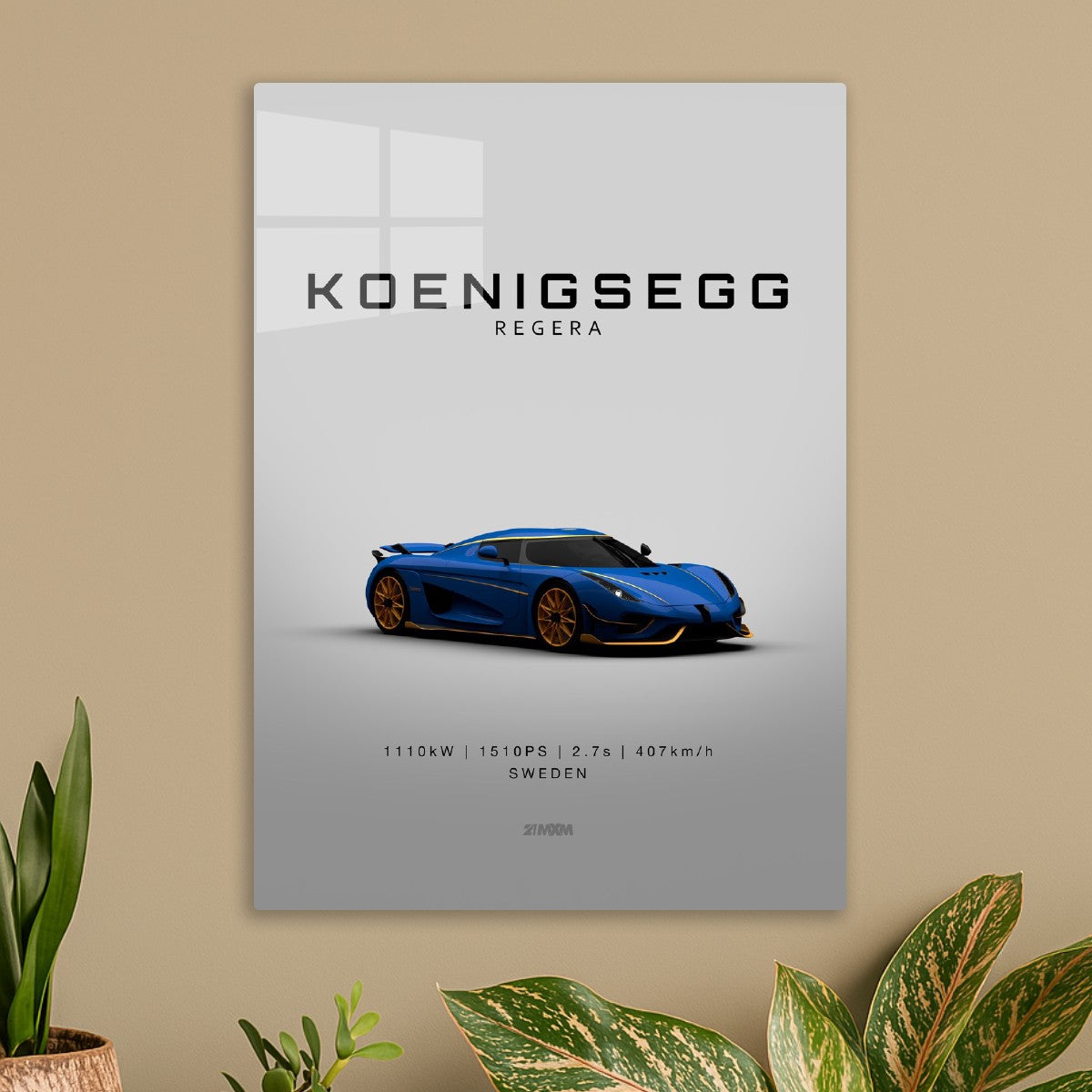 Koenigsegg Regera - Blue