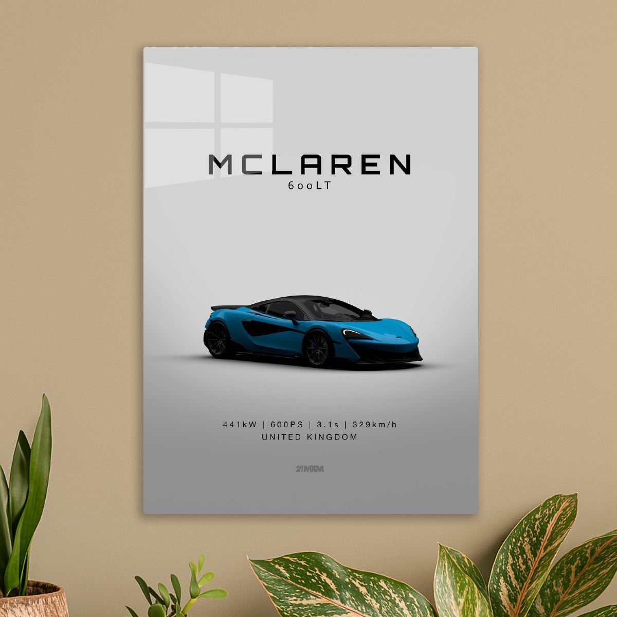 McLaren 600lt Front - Light