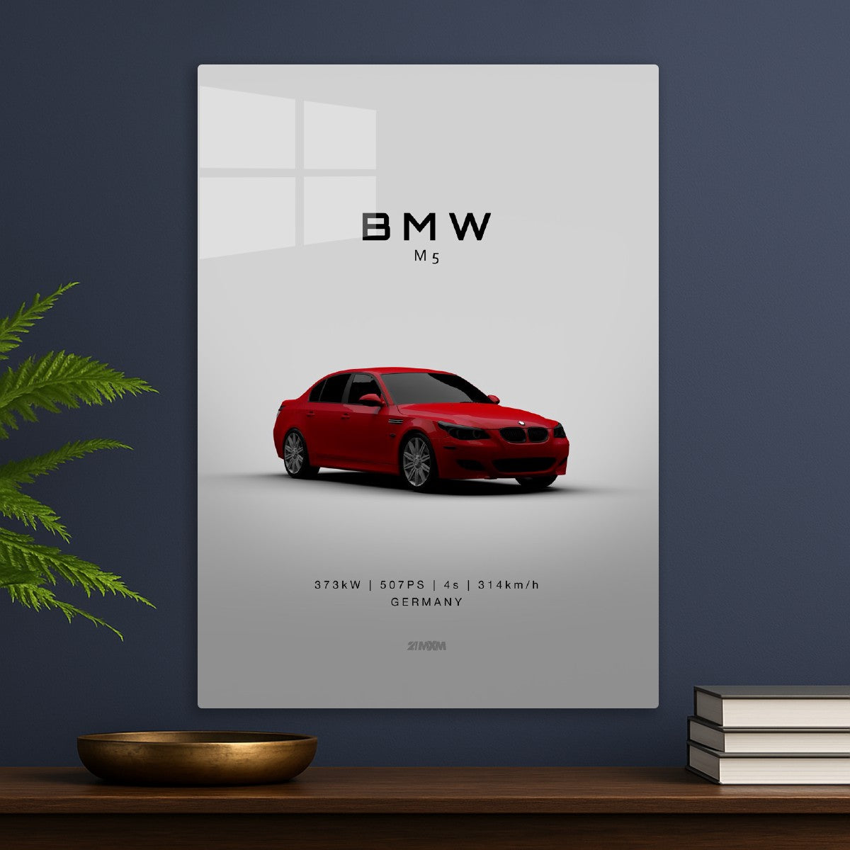 2009 BMW M5 E60 - Red - Light