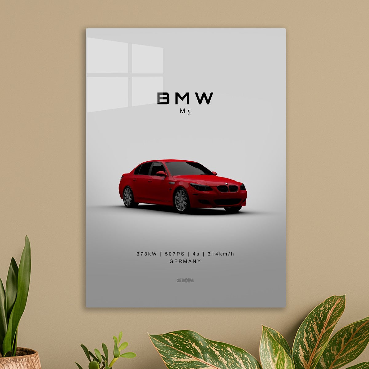 2009 BMW M5 E60 - Red - Light