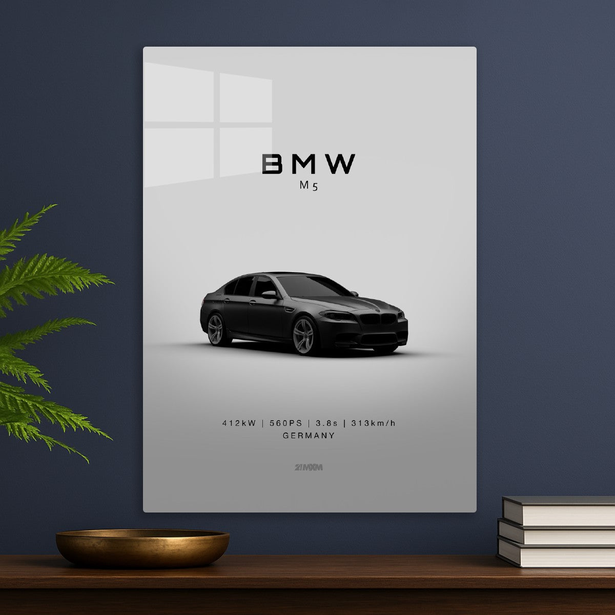 2012 BMW M5 F10 Front - Light