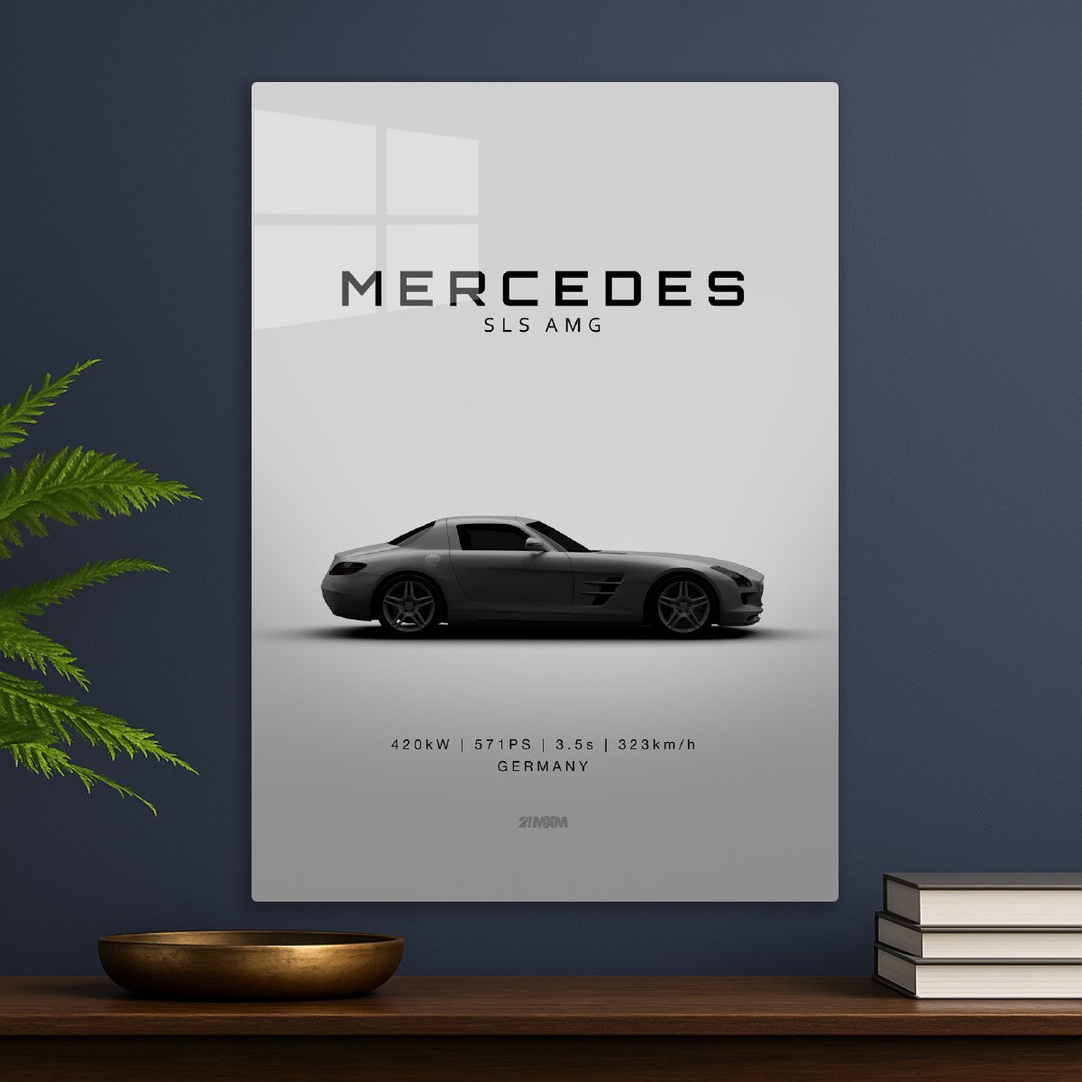 Mercedes-Benz SLS AMG - Silver