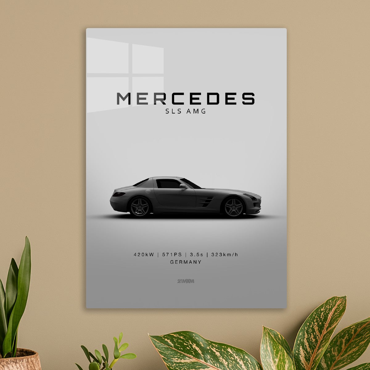 Mercedes-Benz SLS AMG - Silver