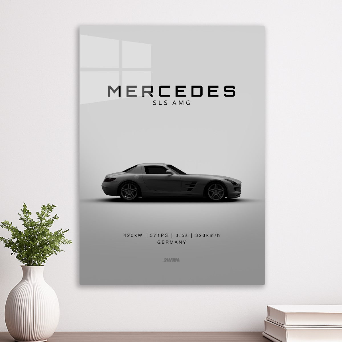 Mercedes-Benz SLS AMG - Silver