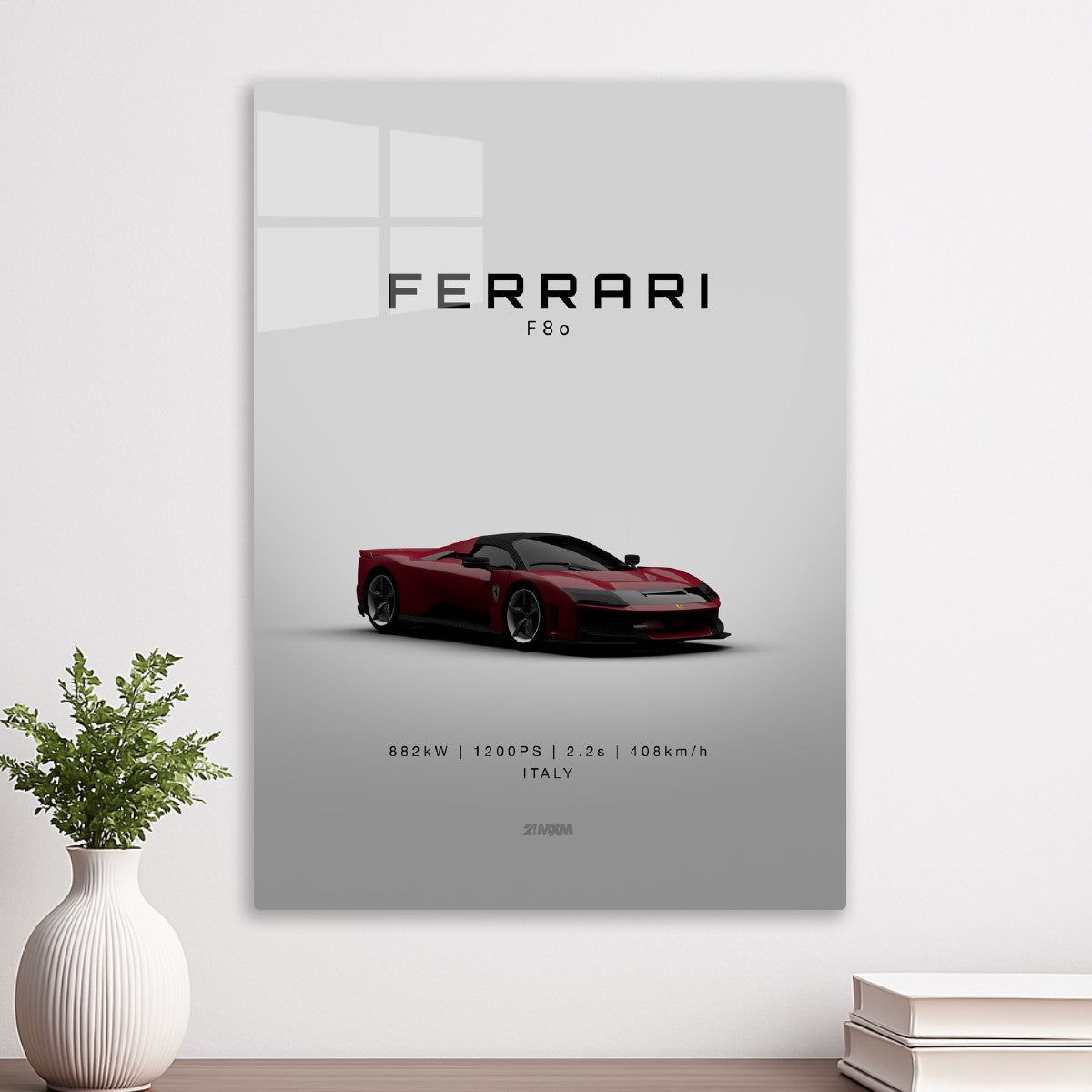 Ferrari F80 Red Front