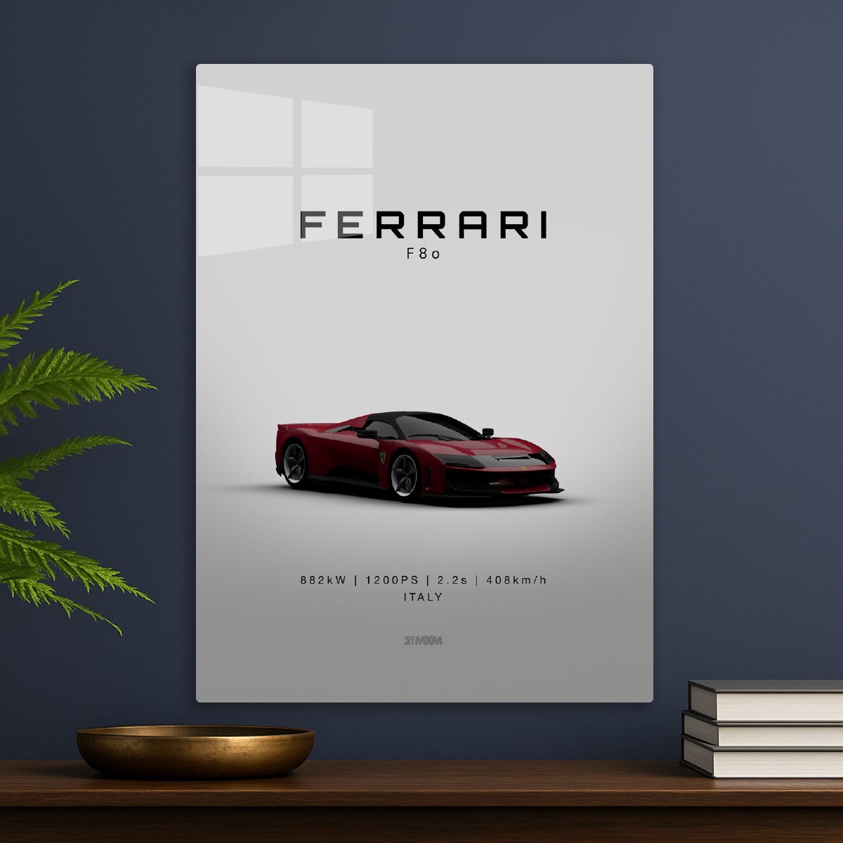 Ferrari F80 Red Front