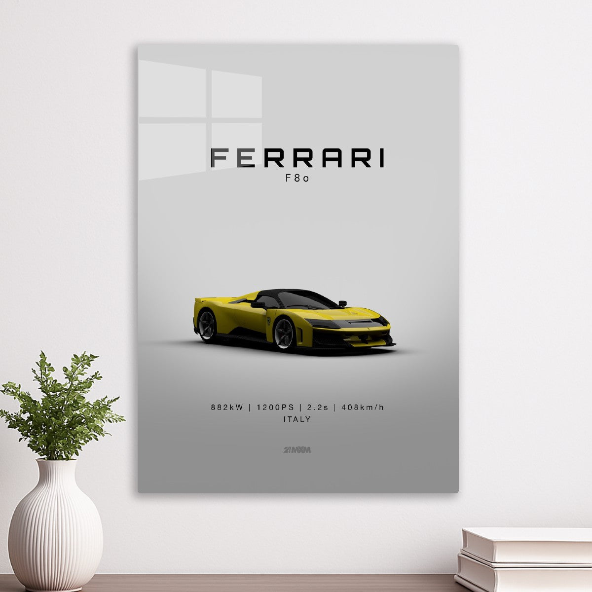 Ferrari F80 Yellow