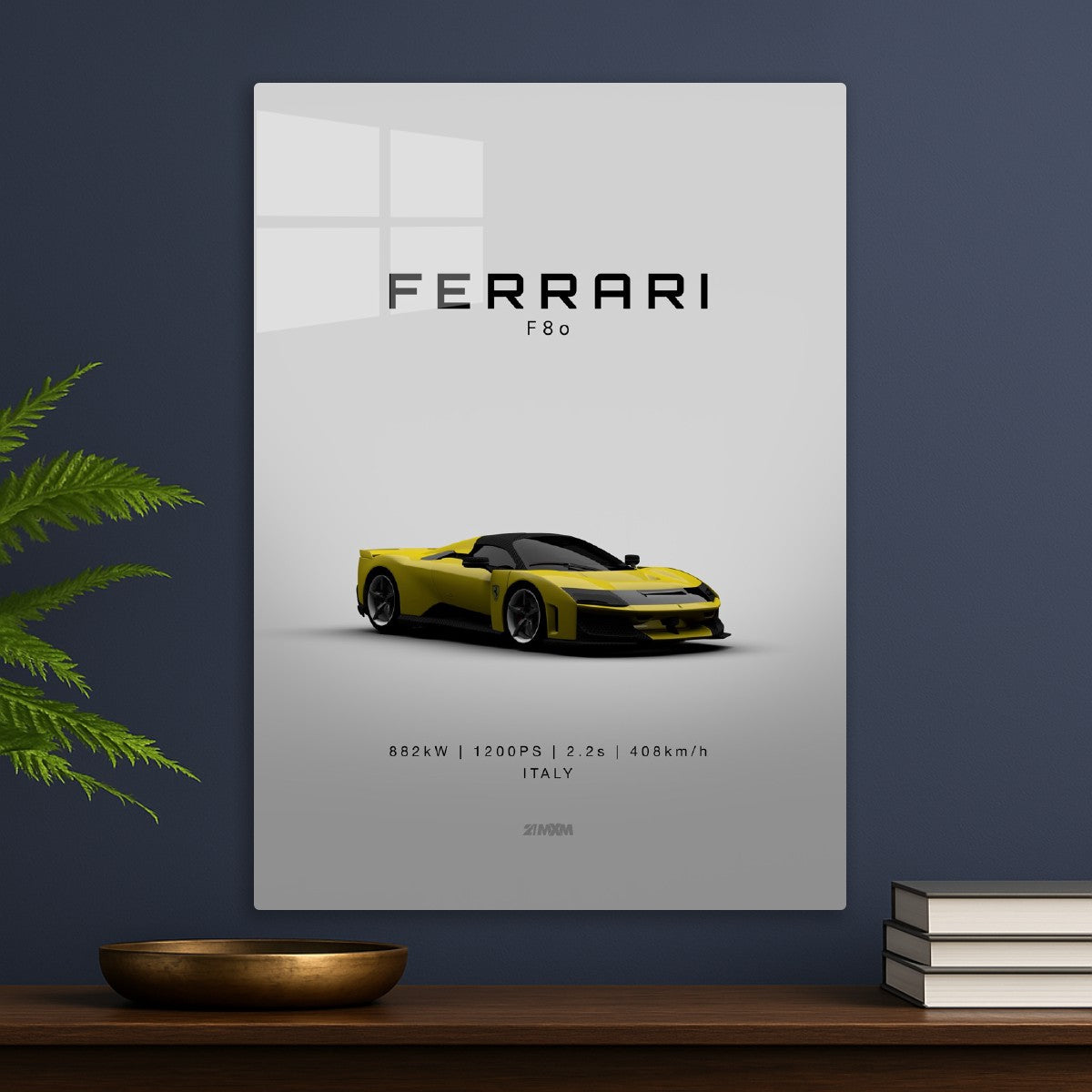 Ferrari F80 Yellow