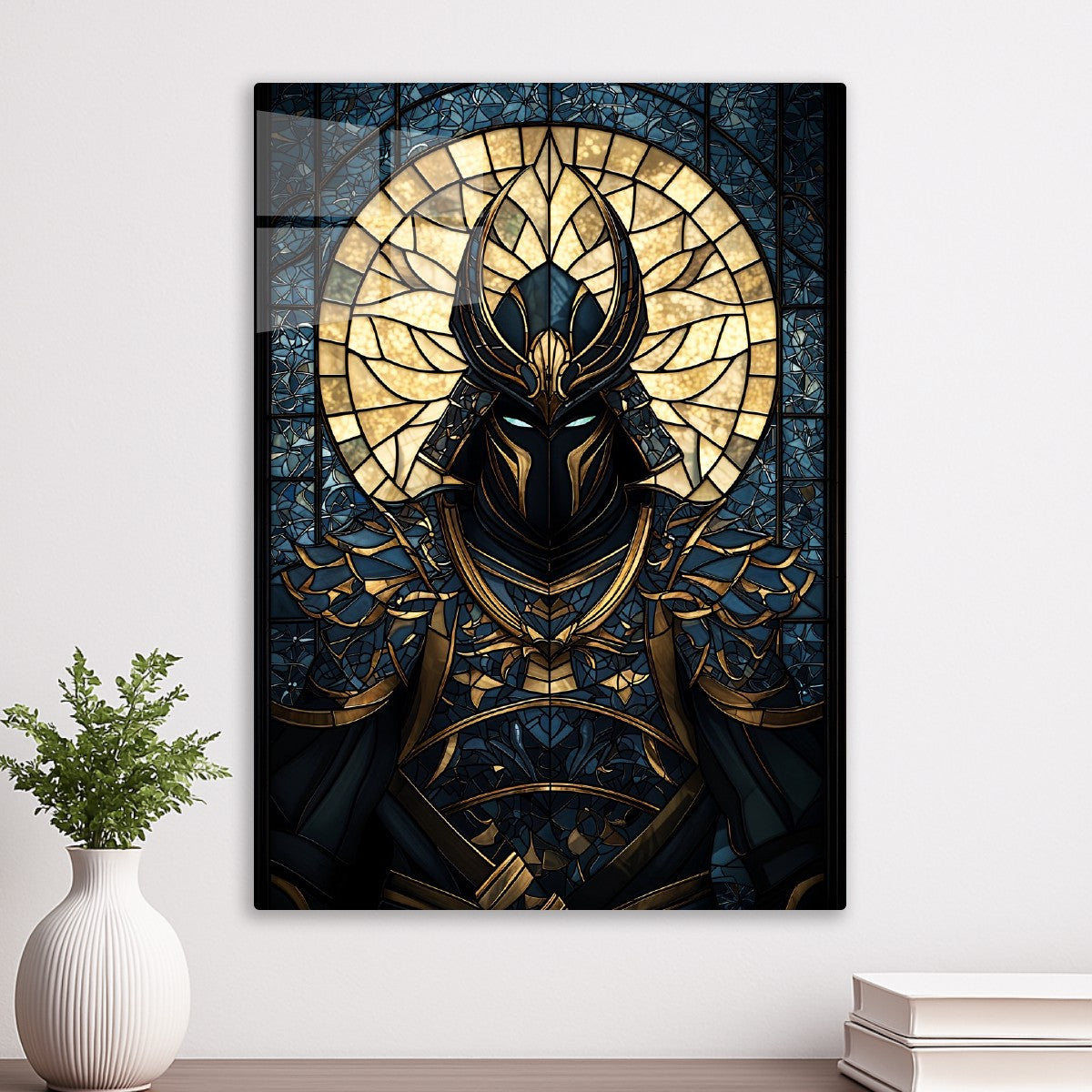 Dark Knight Stained Glass