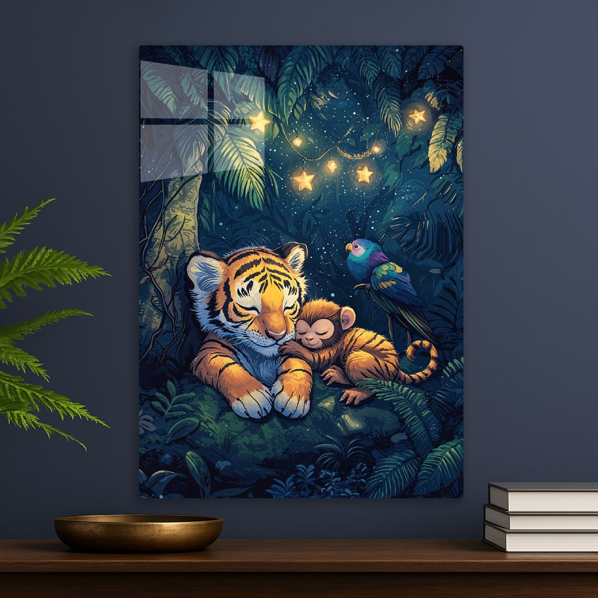 Jungle Friends Sleeping