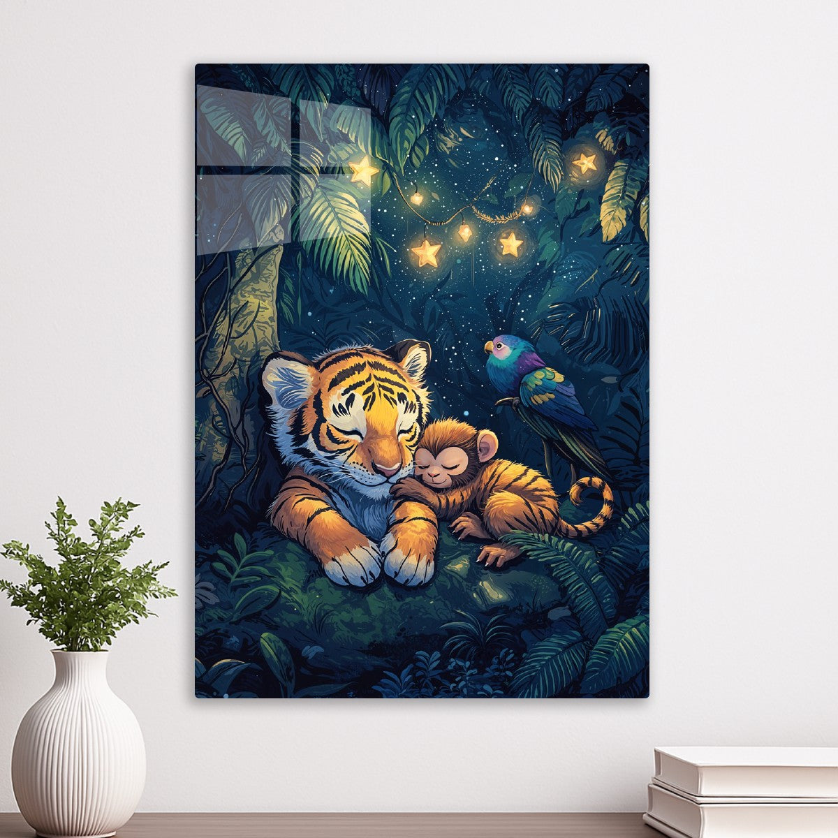 Jungle Friends Sleeping