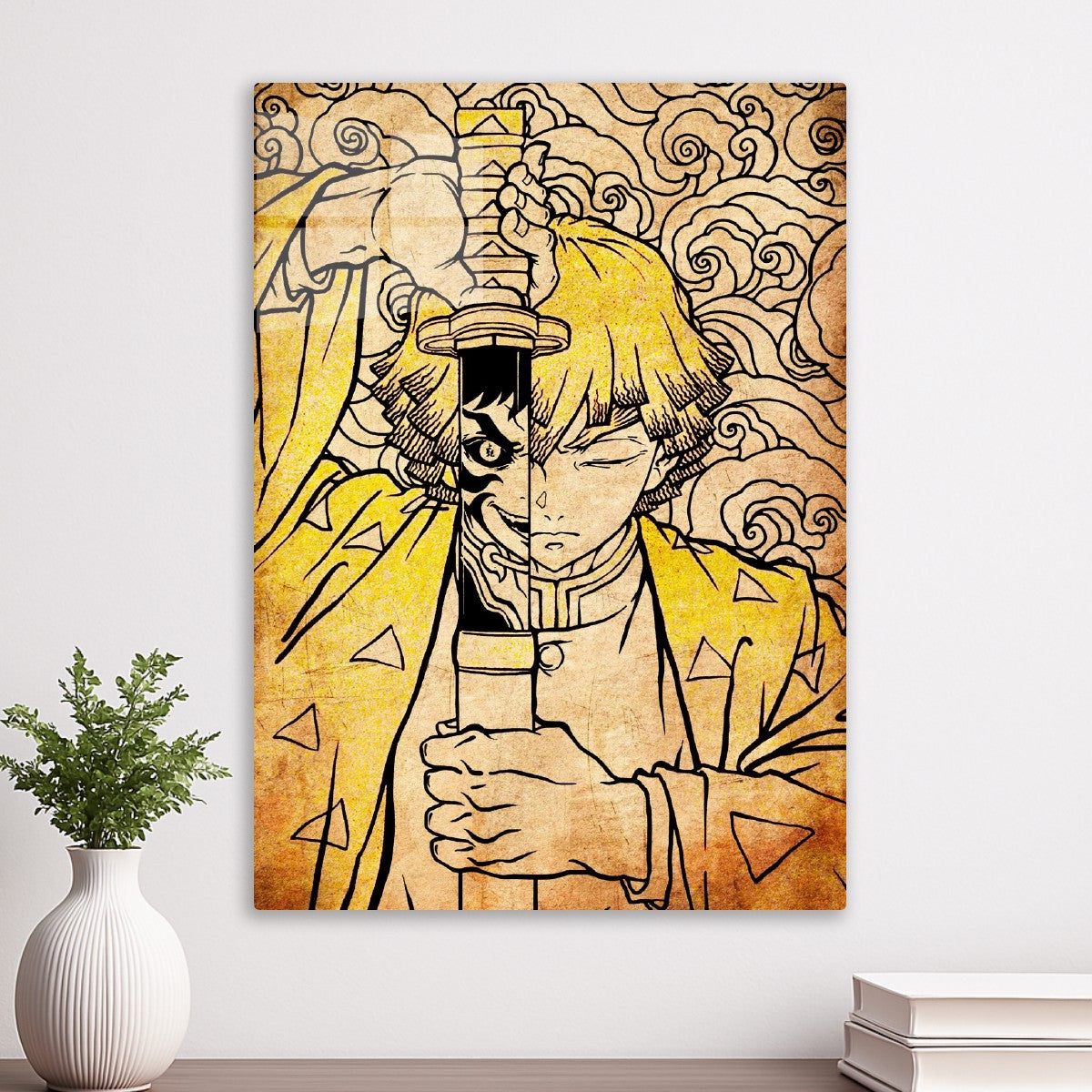 Zenitsu agatsuma, Demon Slayer Kimetsu No Yaiba 