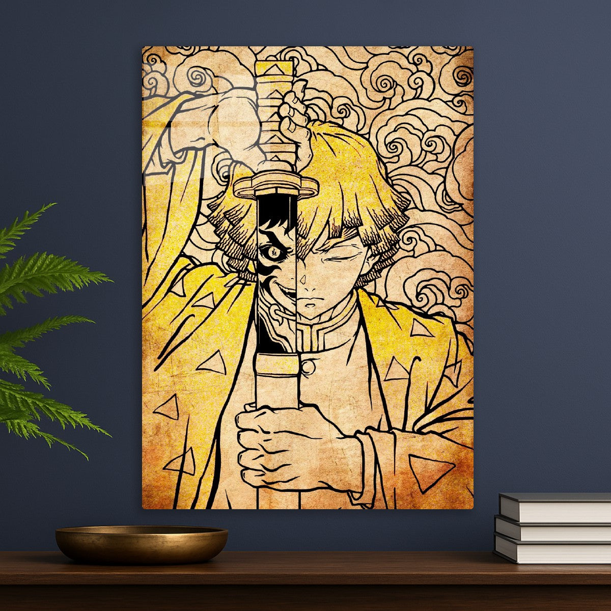 Zenitsu agatsuma, Demon Slayer Kimetsu No Yaiba 