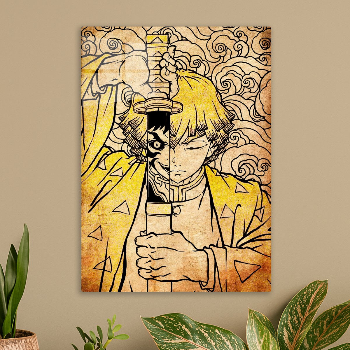 Zenitsu agatsuma, Demon Slayer Kimetsu No Yaiba 