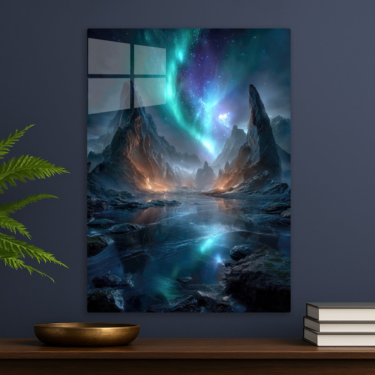 Colorful Alien Landscape