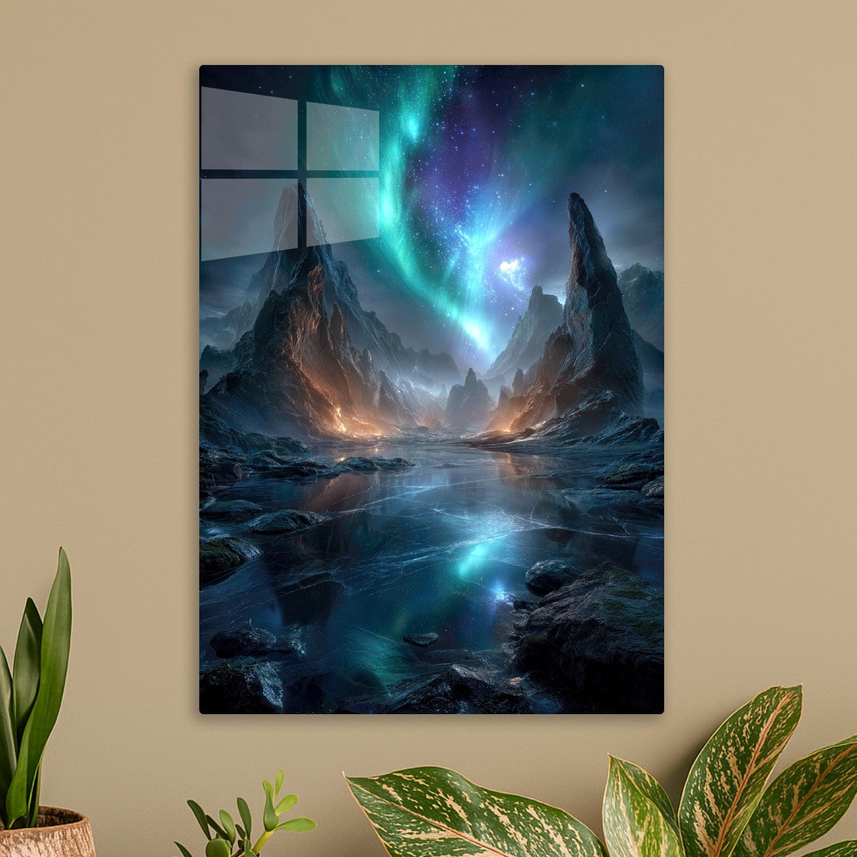 Colorful Alien Landscape