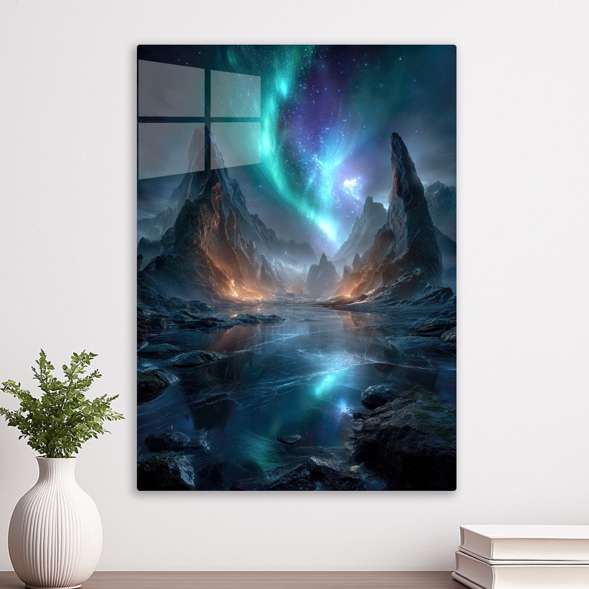 Colorful Alien Landscape