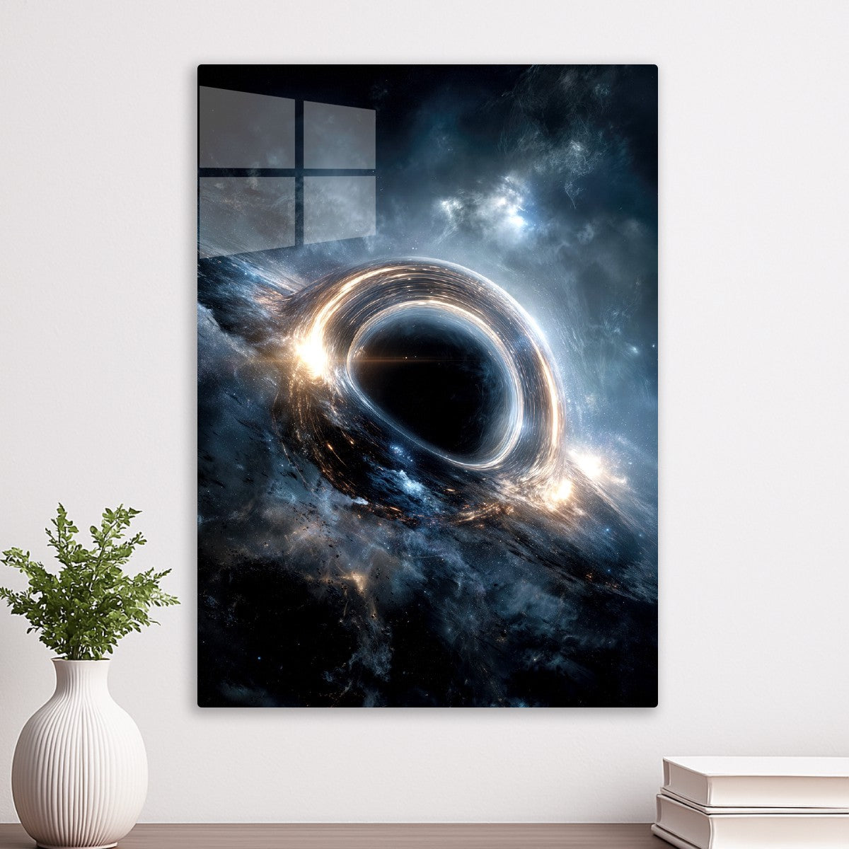 Stunning View of a Black Hole