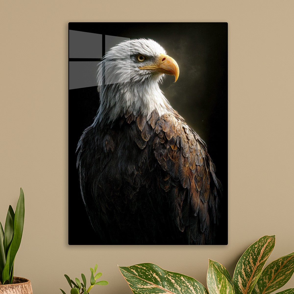 Majestic Eagle Stands Proud