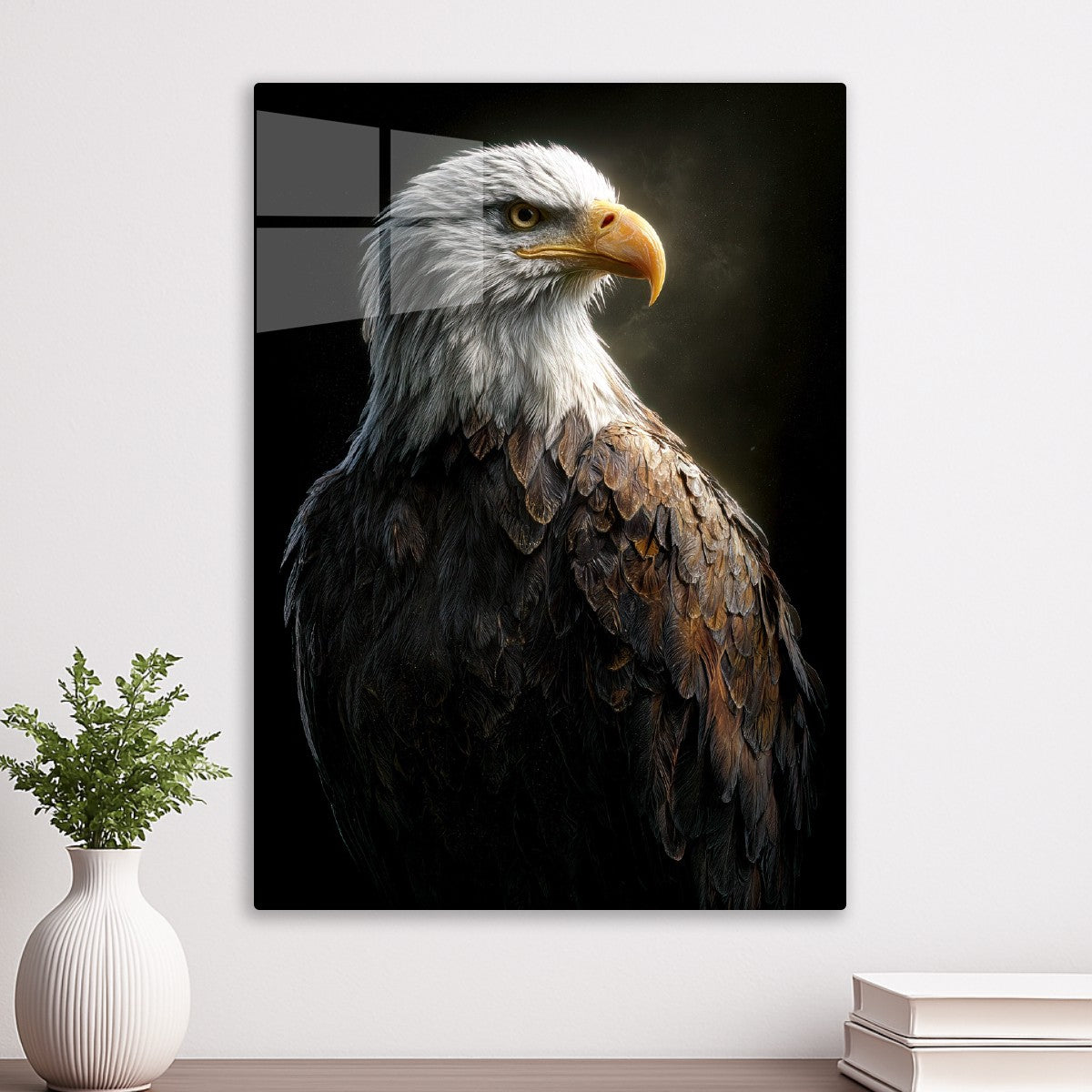 Majestic Eagle Stands Proud