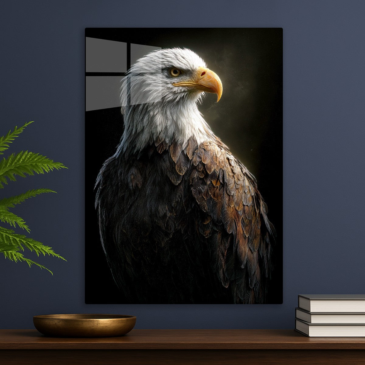 Majestic Eagle Stands Proud