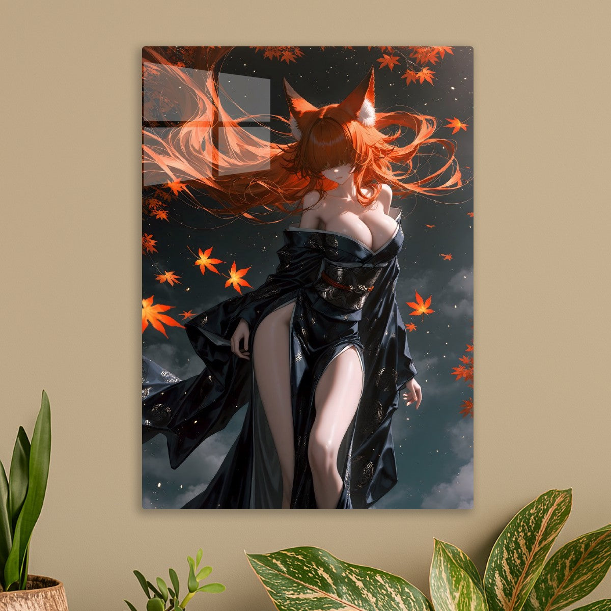 Fox Spirit in the Autumn Night