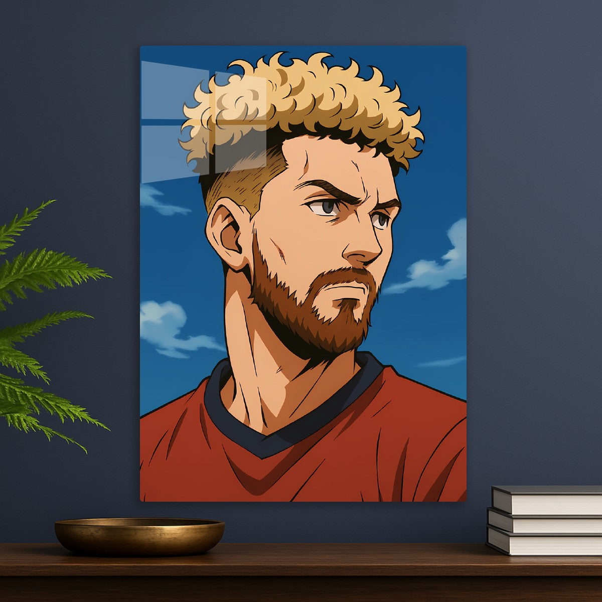 Anime Messi—The Soccer Legend