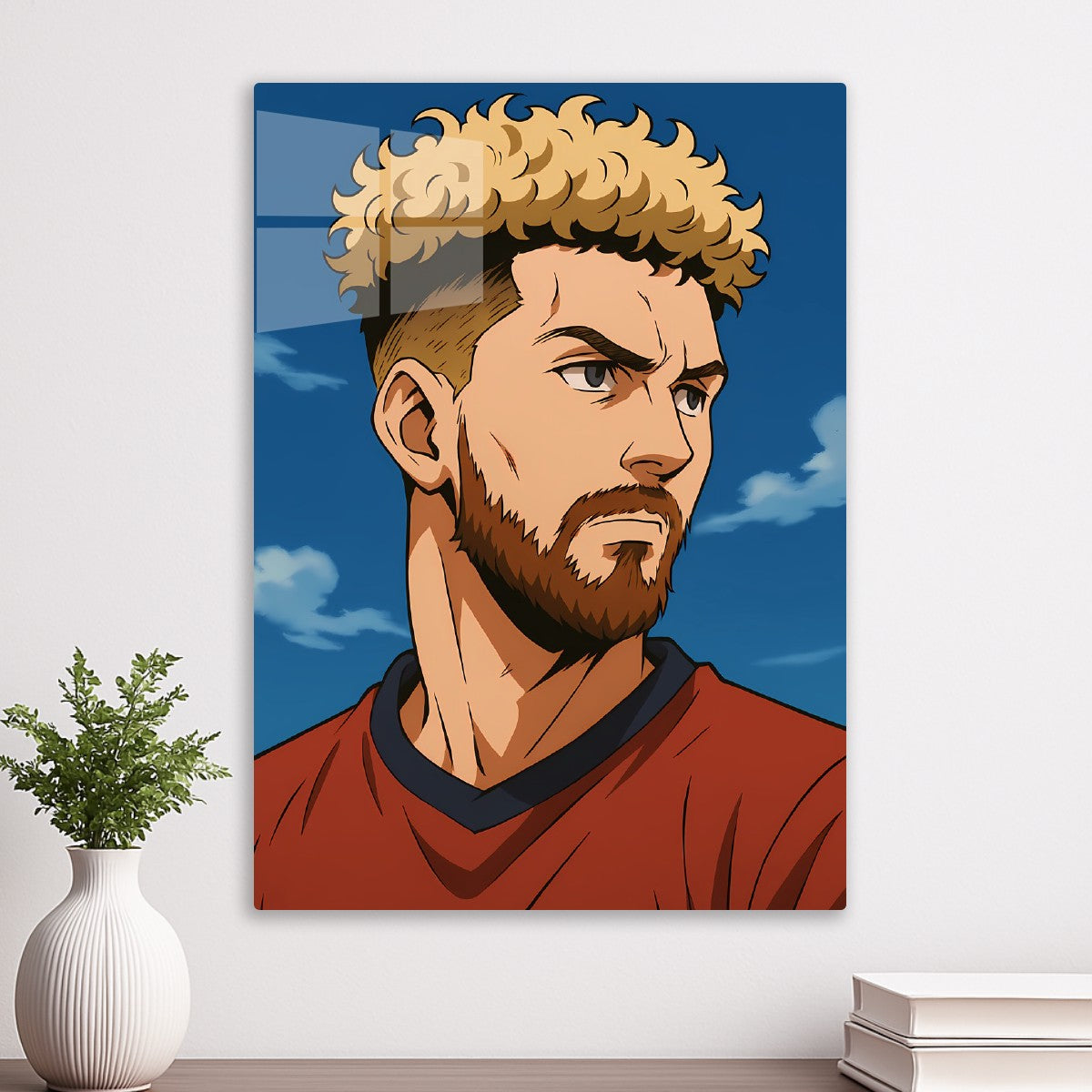 Anime Messi—The Soccer Legend