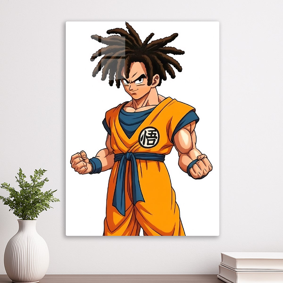 Goku with Dreadlocks — Saiyan 