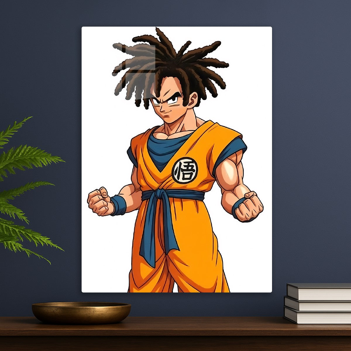 Goku with Dreadlocks — Saiyan 
