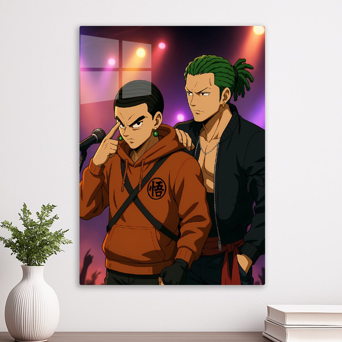 Goku and Zoro-Stage Legends