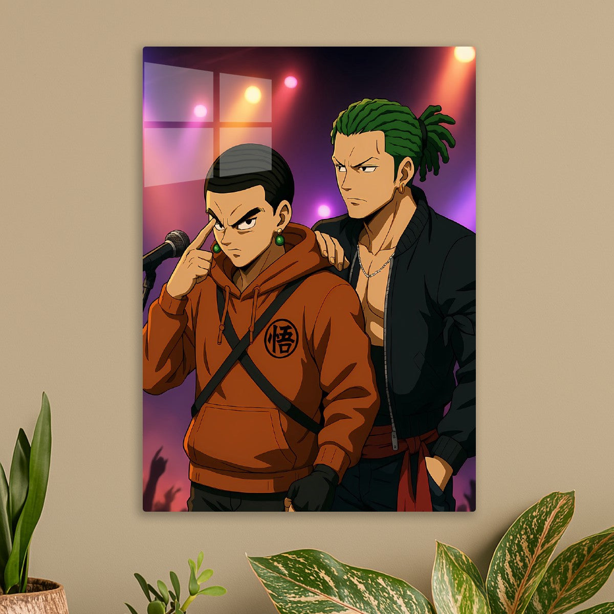 Goku and Zoro-Stage Legends