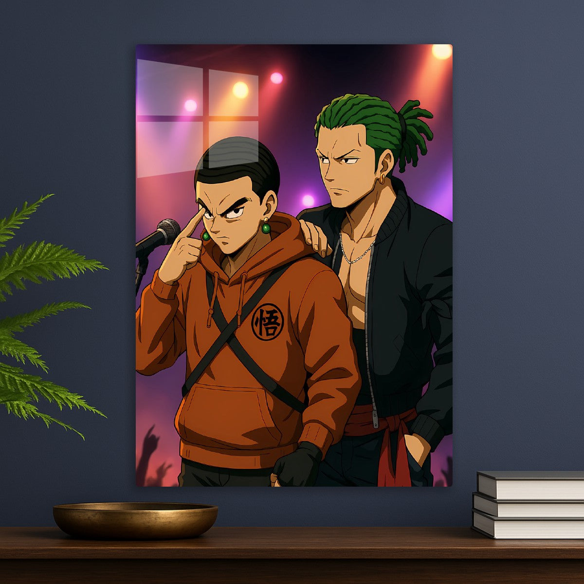 Goku and Zoro-Stage Legends