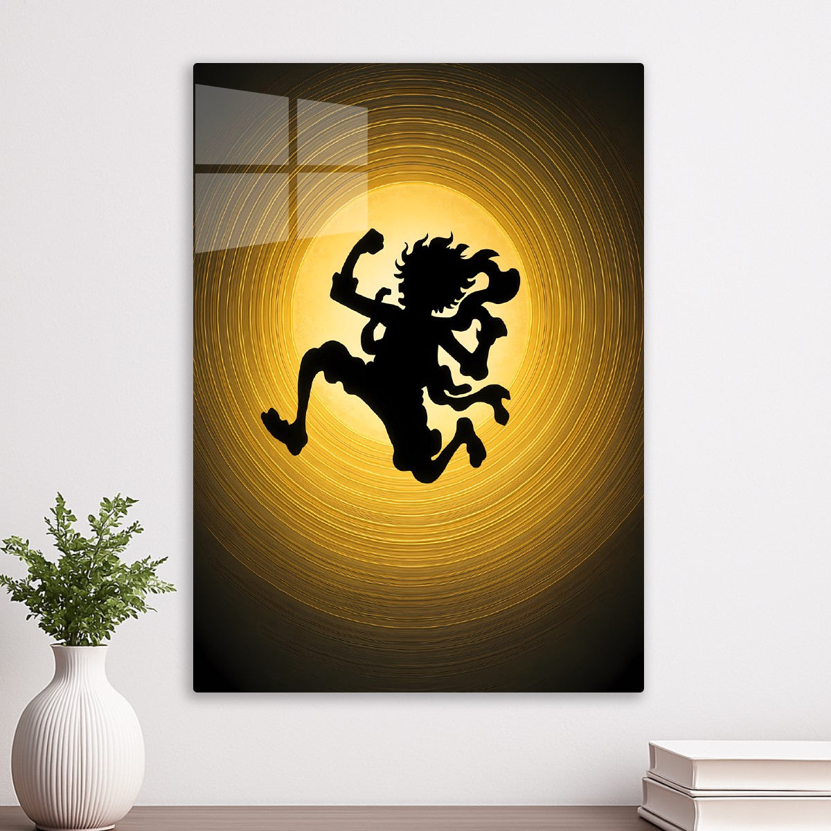 Golden Dawn – Luffy Silhouette